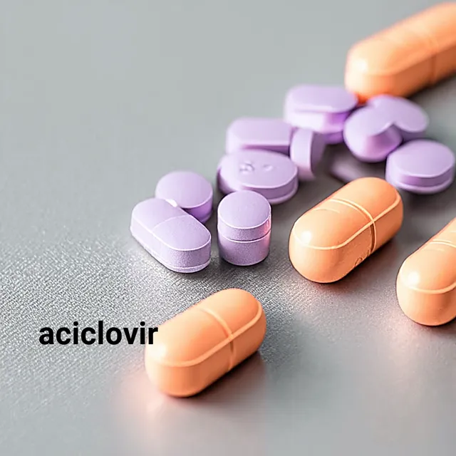 Aciclovir se vende sin receta medica